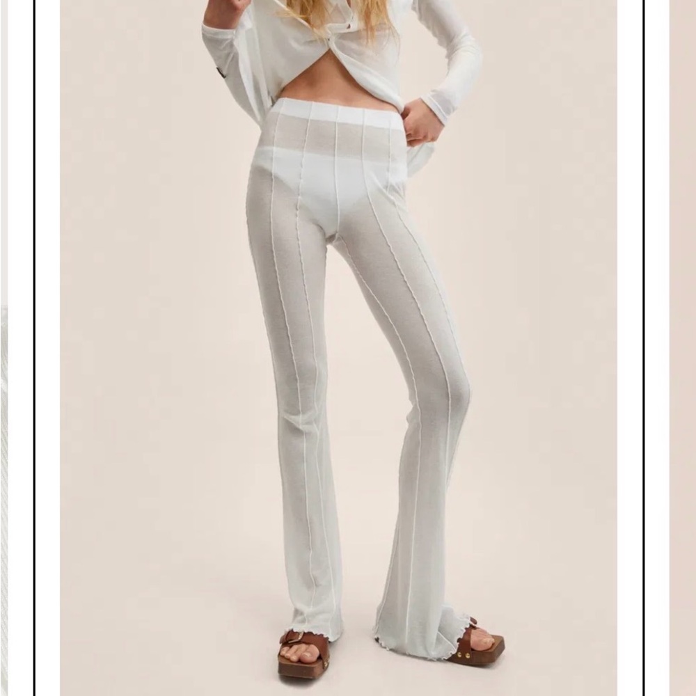 Mango Flare Pants